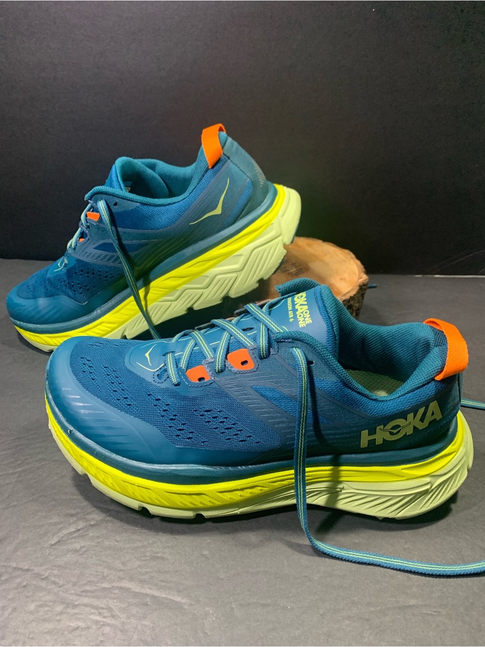 HOKA Stinson Blue All Terrain 6 Trail Running Shoes Size-10 Women’s or Men’s 8.5